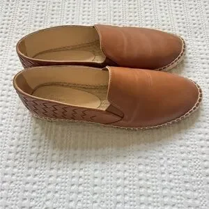 Women’s Bottega Veneta Intercciao espadrille flats EU 40 Authentic Bottega Veneta Metallic Intrecciato Leather Slip  main image 4